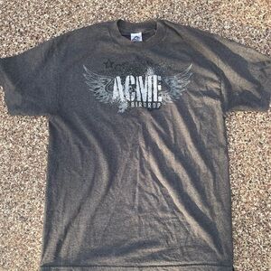 ACME Gray Graphic Tee - Short Sleeve